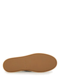 Hogan Leather Boat Moccasin