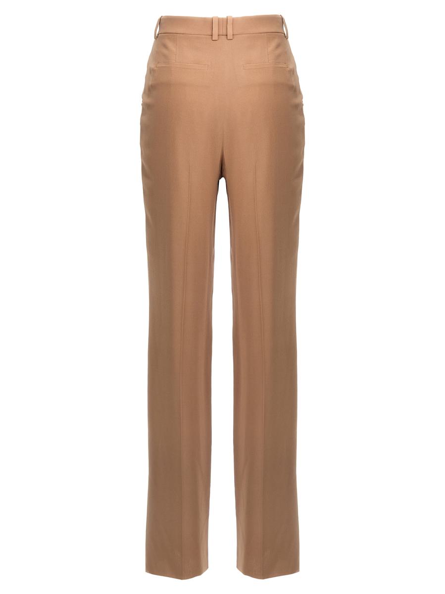 Saint Laurent Crepe Silk Pants