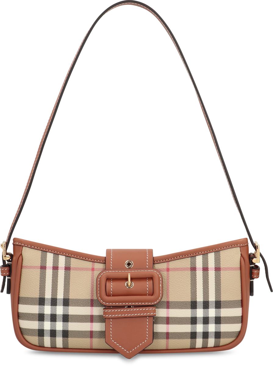 Burberry Check Print Shoulder Bag