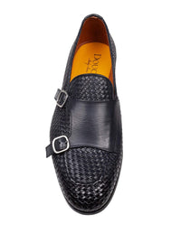 Doucal's Woven Leather Moccasin