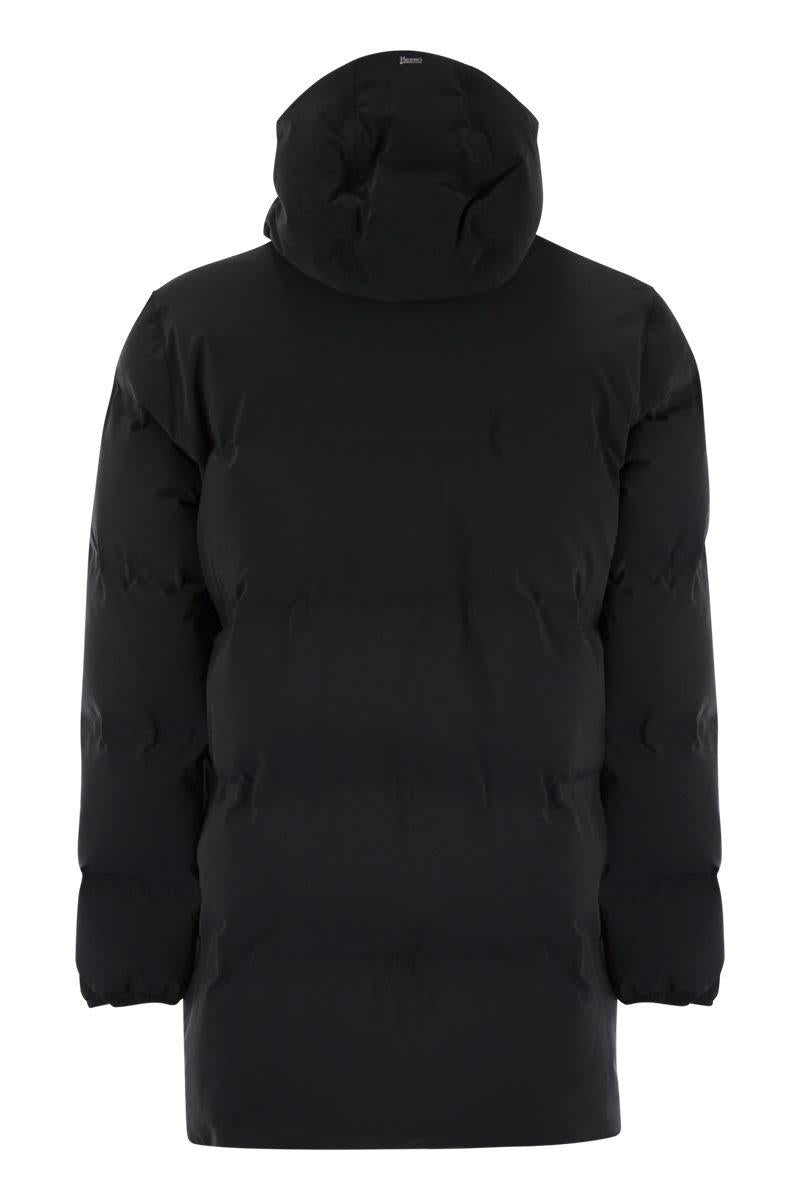 Herno New Impact Long Down Jacket With Hood