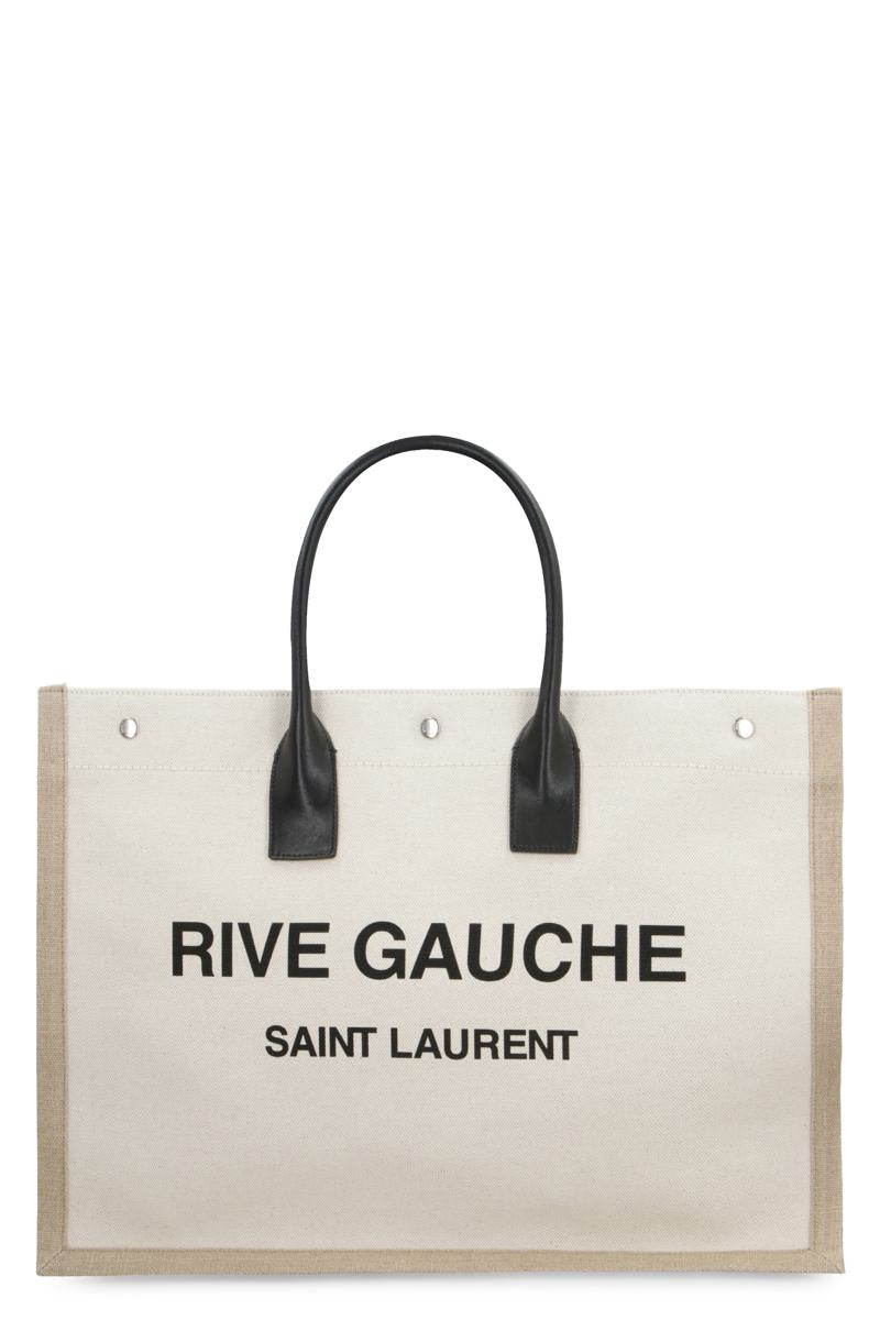 Saint Laurent Canvas Tote Bag