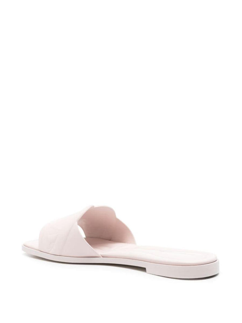 Alexander McQueen Leather Flat Sandals