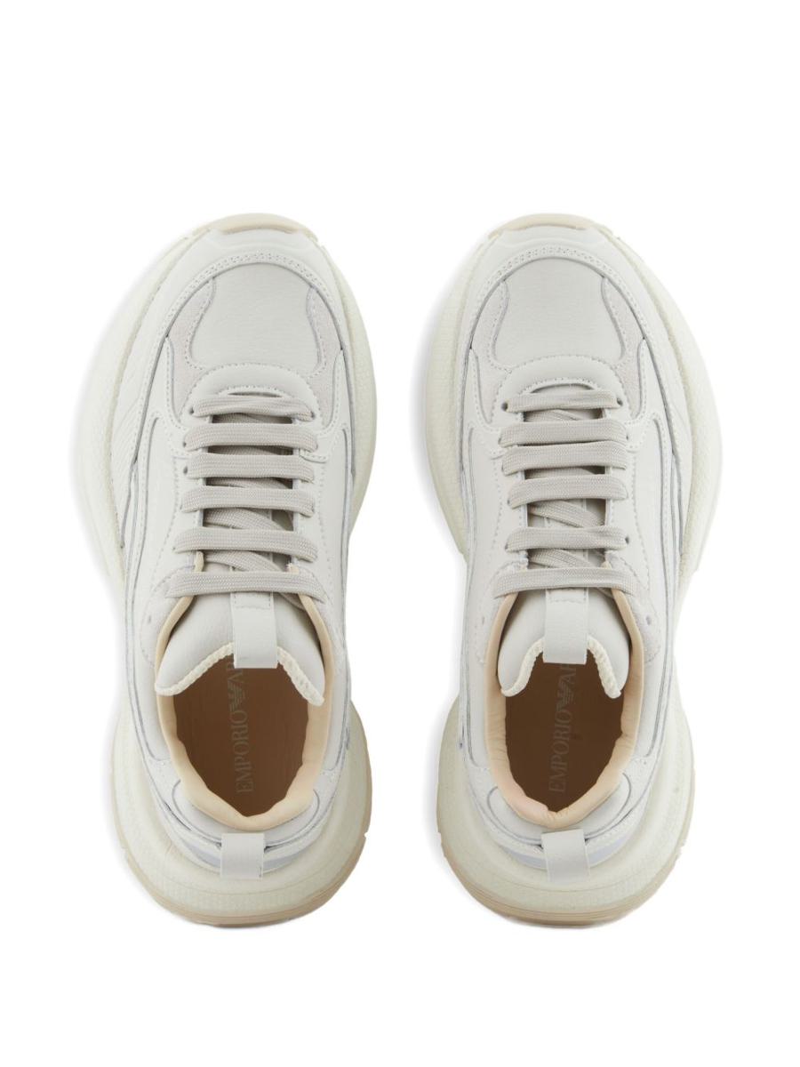 Emporio Armani Leather Sneakers