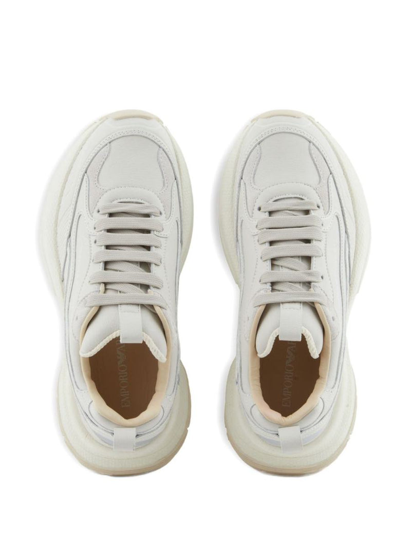 Emporio Armani Leather Sneakers