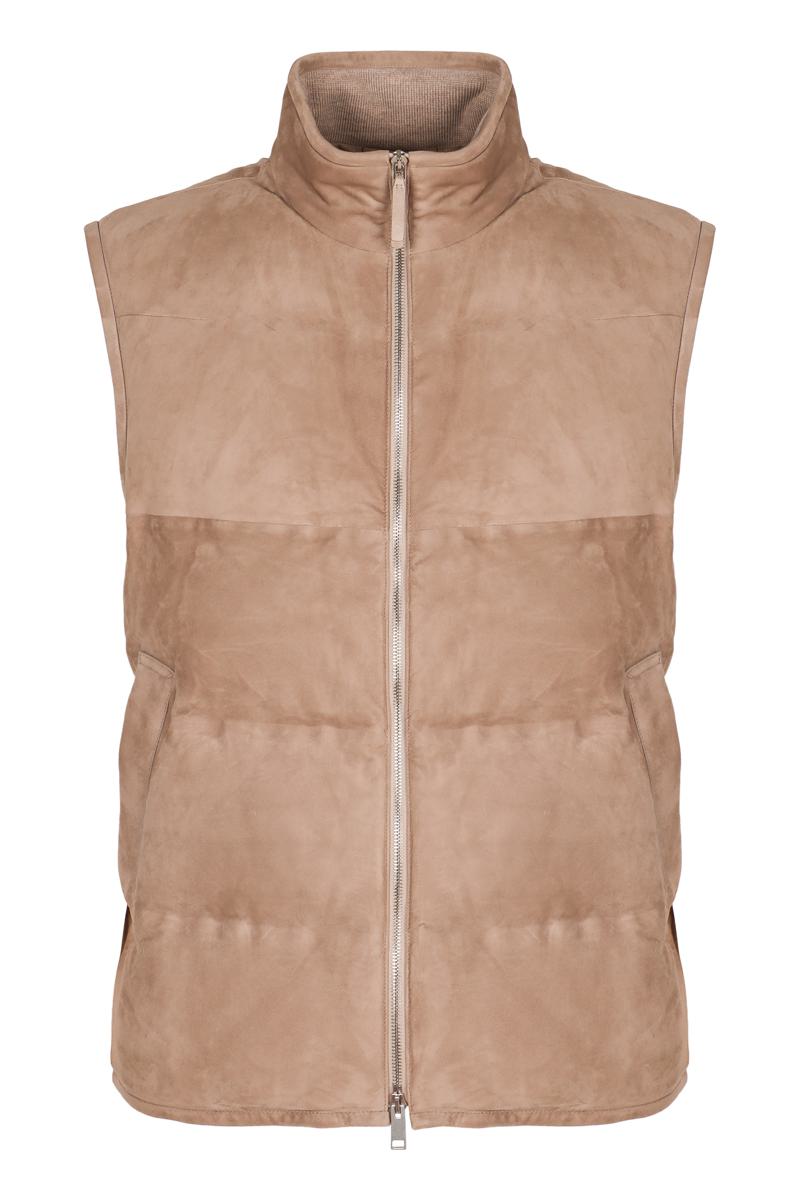 Zegna Full Zip Down Vest
