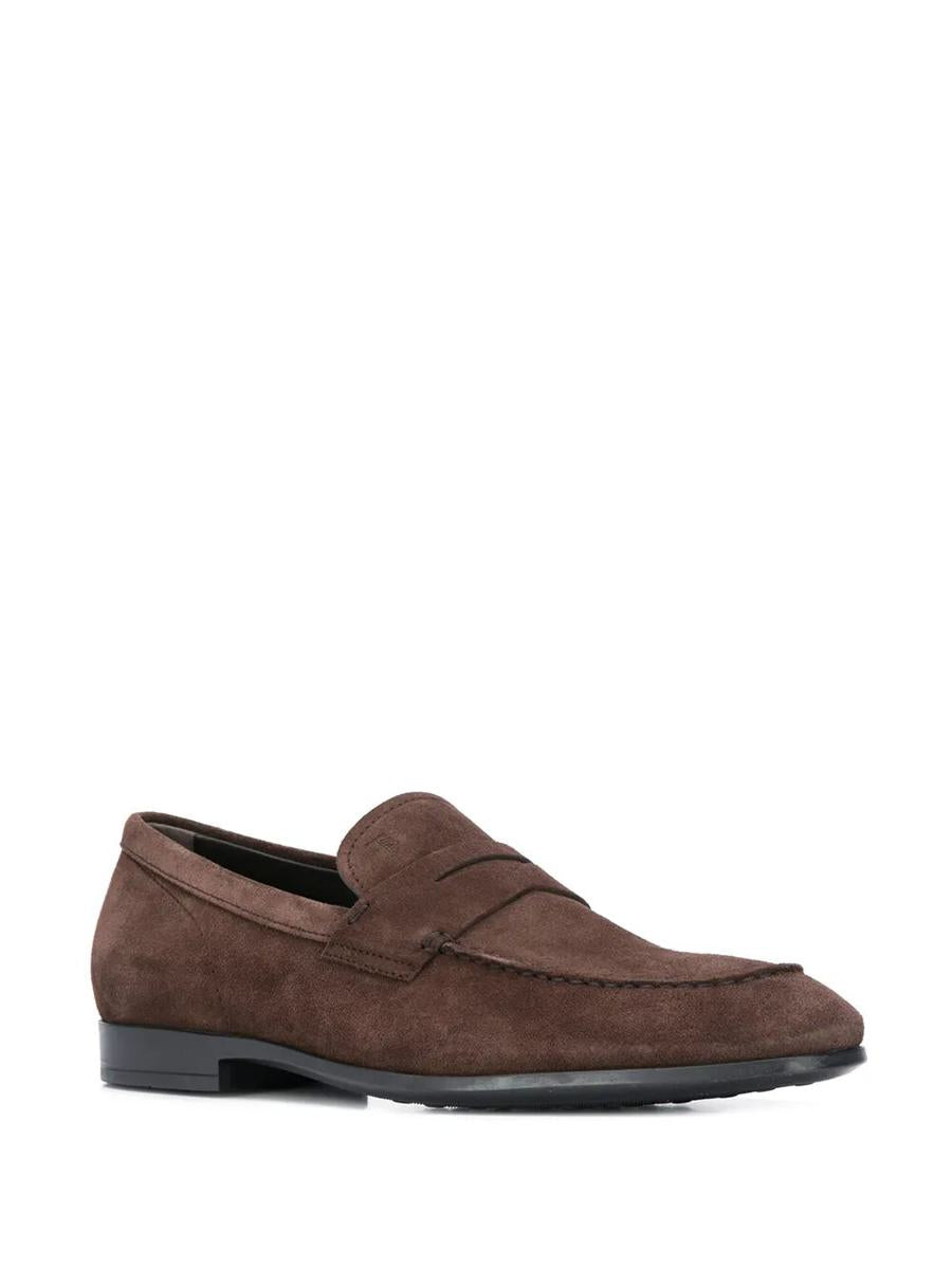 Tod'S Suede Penny Loafers Shoes