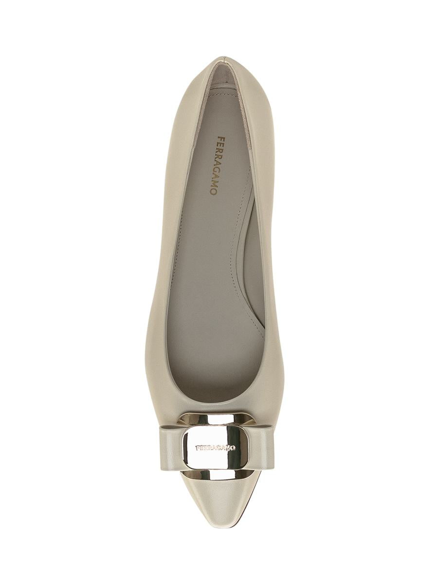 Salvatore Ferragamo Ballerina Zea New Vara