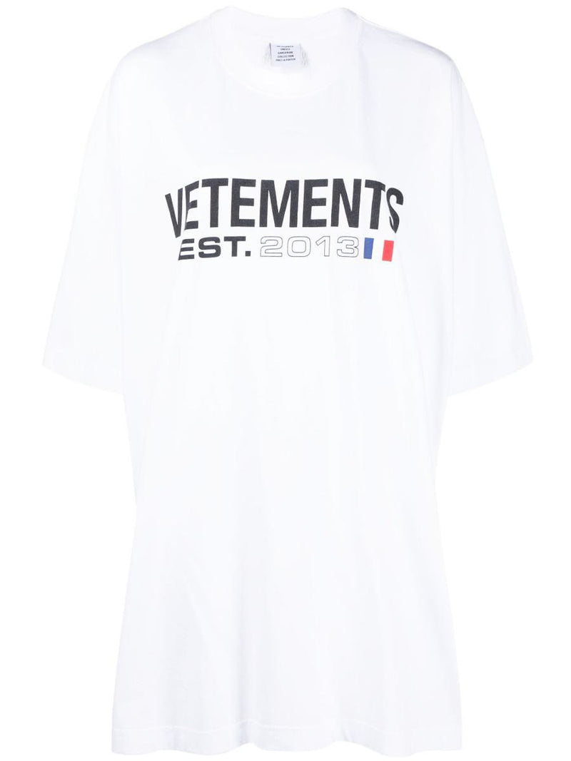 Vetements Logo Cotton T-Shirt