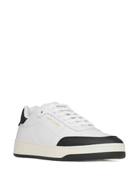 Saint Laurent Sl/61 Sneakers In Smooth Leather Shoes