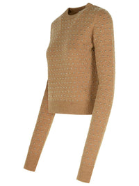 Sportmax 'Sierra' Brown Wool Blend Sweater