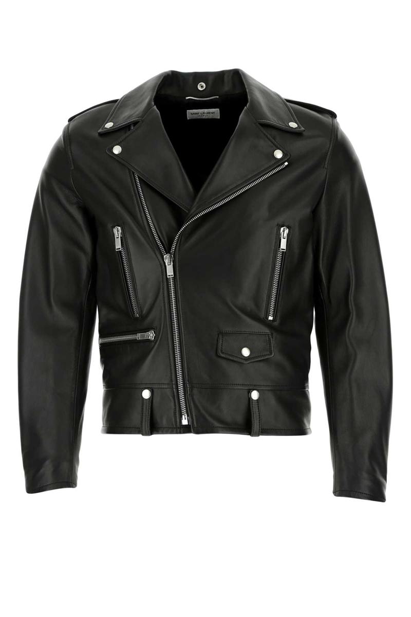 Saint Laurent Leather Jackets