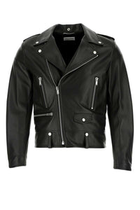 Saint Laurent Leather Jackets