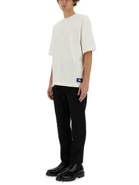 Burberry T-Shir With Ekd Patch