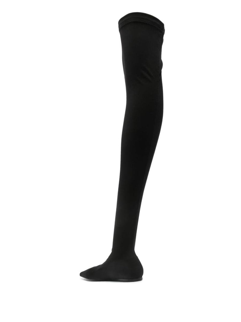 Dolce & Gabbana Stretch Jersey Over-The-Knee Boots