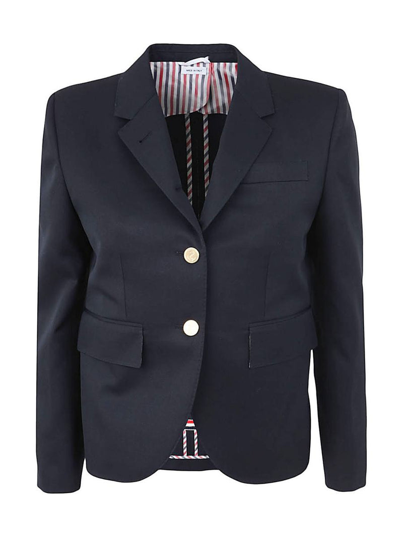 Thom Browne High Armhole Sportcoat In Wool Gabardine Clothing