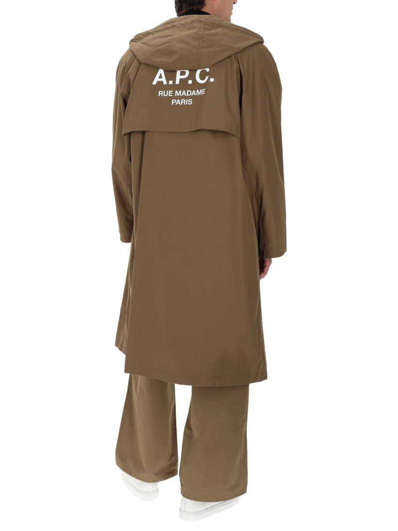 A.P.C. Hooded Trench Coat