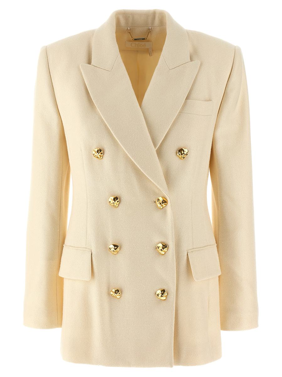 Chloé Tailored Double-Breasted Blazer