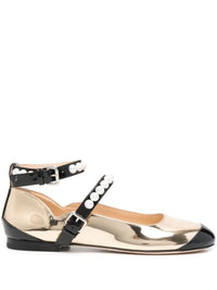 Mach & Mach Leather Bicolor Ballets