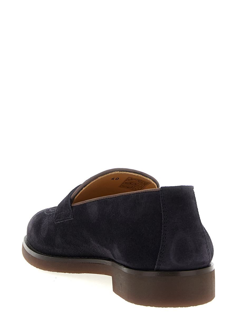 Brunello Cucinelli Suede Loafers