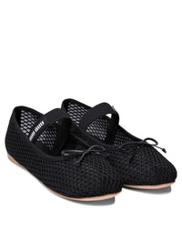 Miu Miu Mesh Fabric Ballet Flat