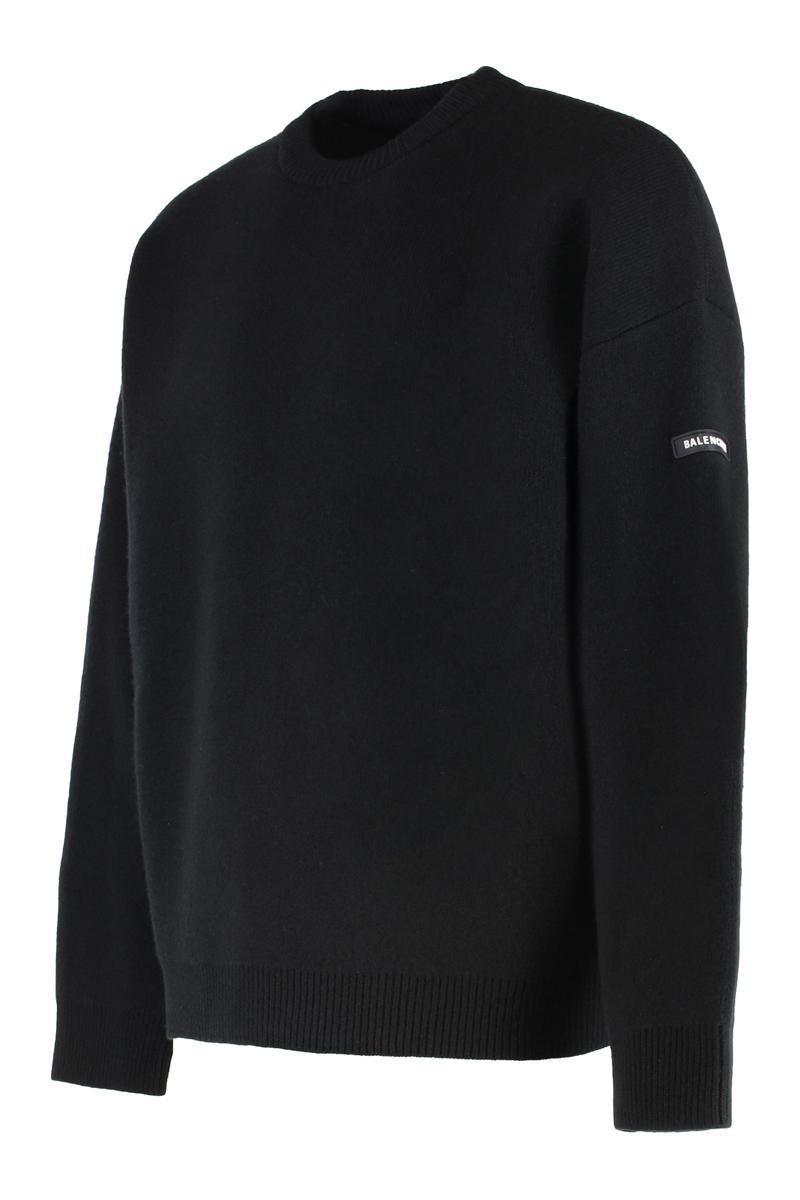 Balenciaga Crew-Neck Wool Sweater