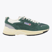 Autry Green Leather Hyperway Sneakers