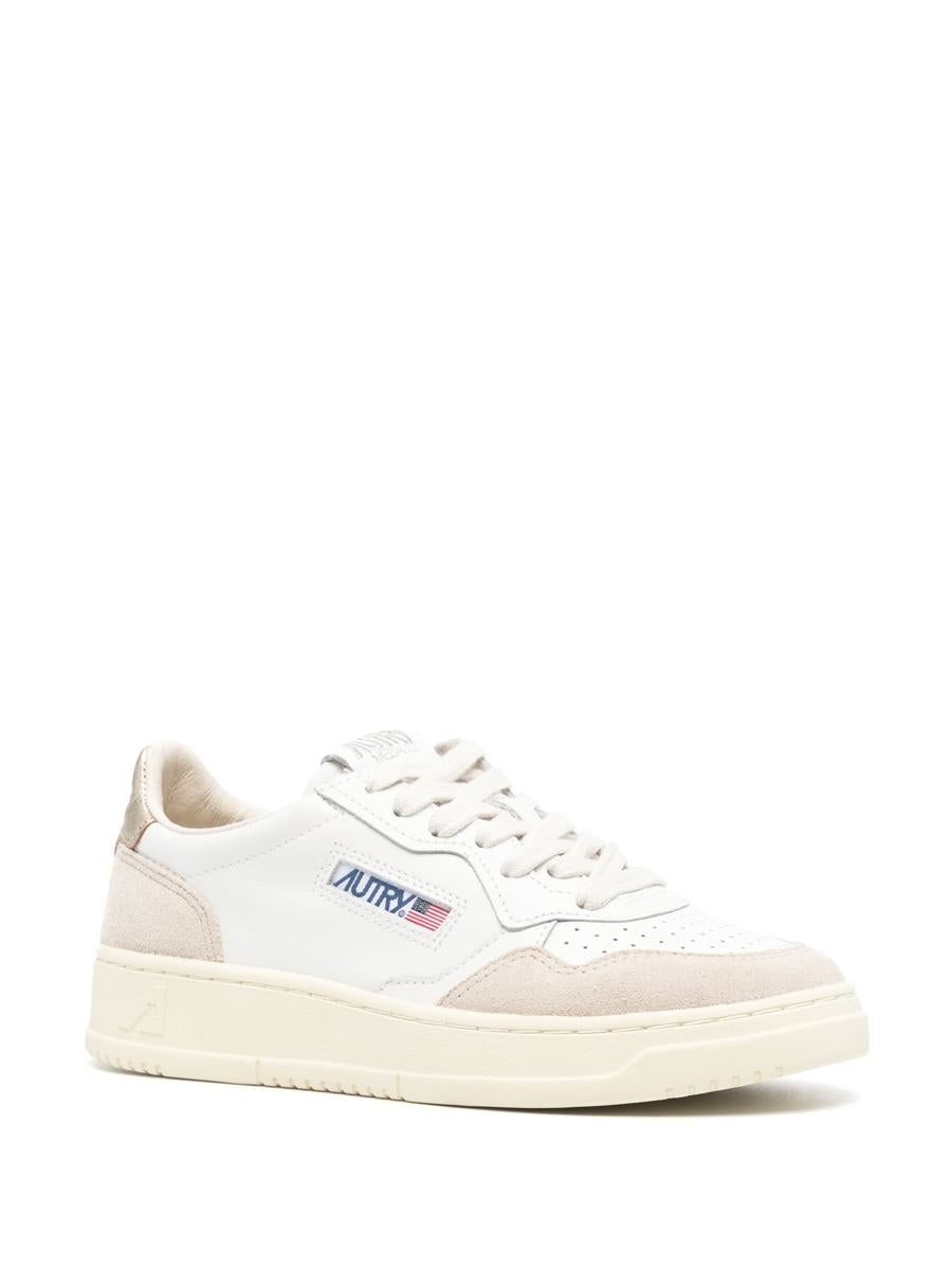 Autry Medalist Low Wom Leat/Suede