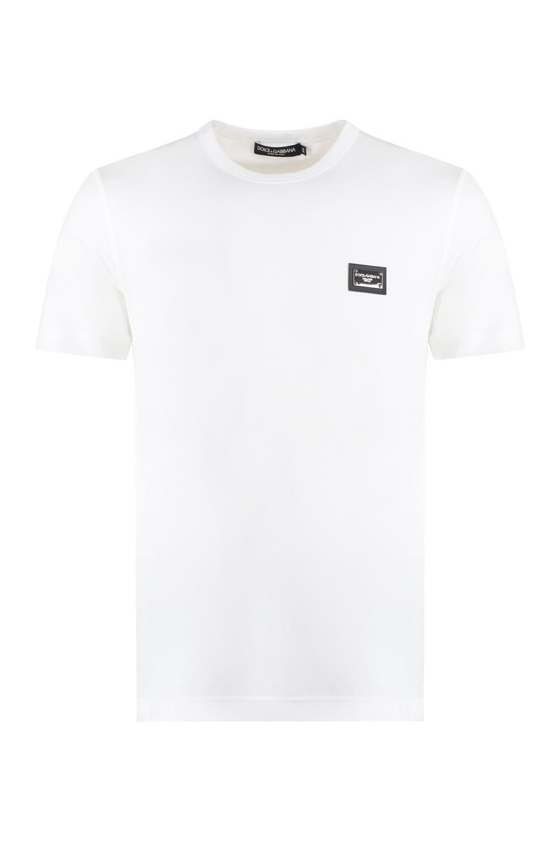 Dolce & Gabbana Crew-Neck Cotton T-Shirt