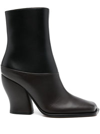 Loewe Bi-Color Wave Ankle Boots Shoes
