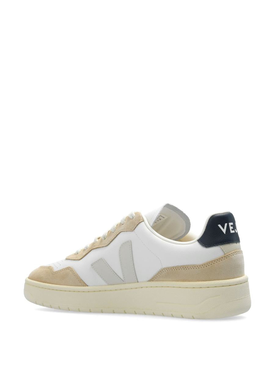 Veja V-90 Leather Sneakers
