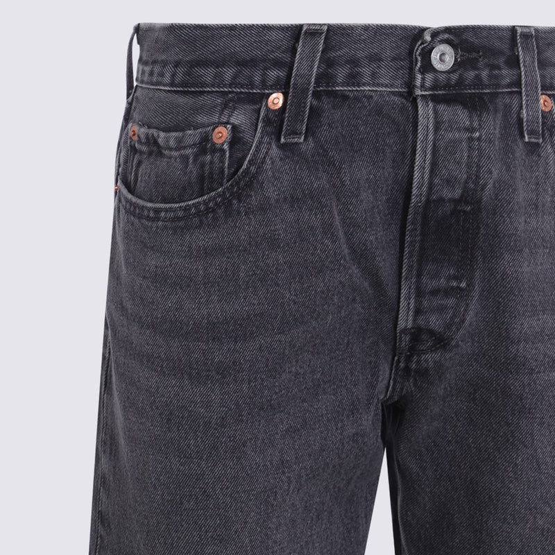 Levi'S Black 501 Denim Jeans