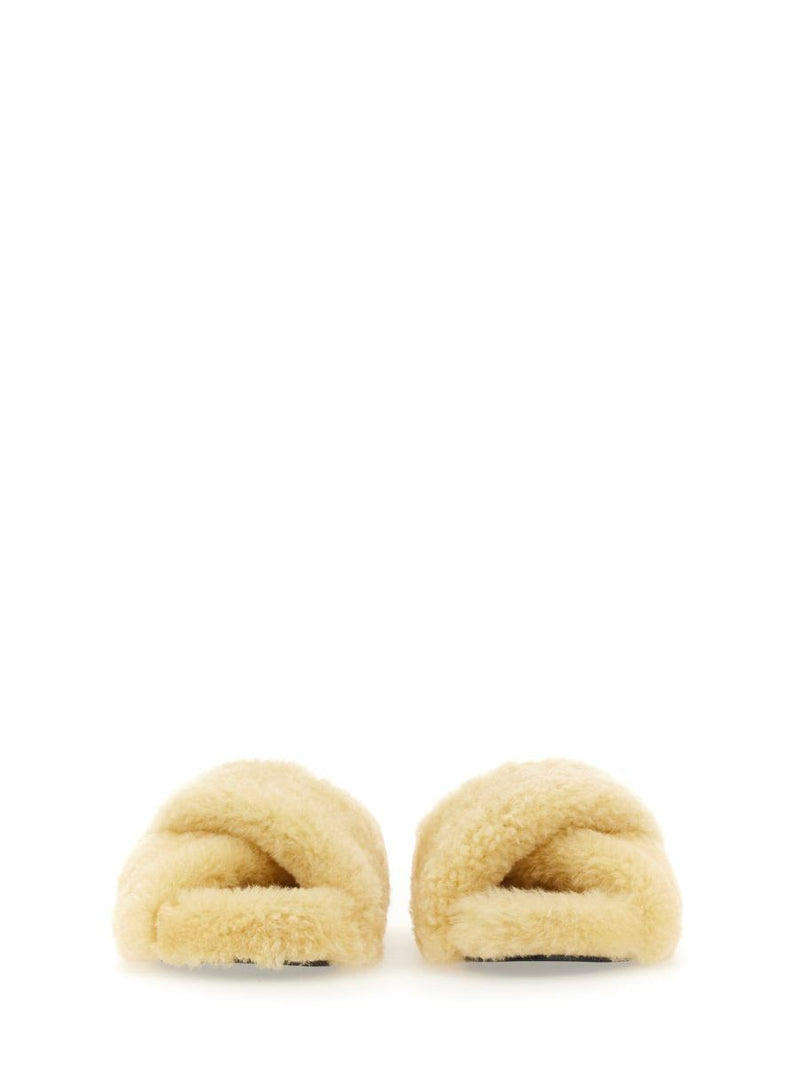 Jil Sander Shearling Sandal