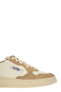 Autry Medalist Low - Sneakers With Two-Tone Glitter