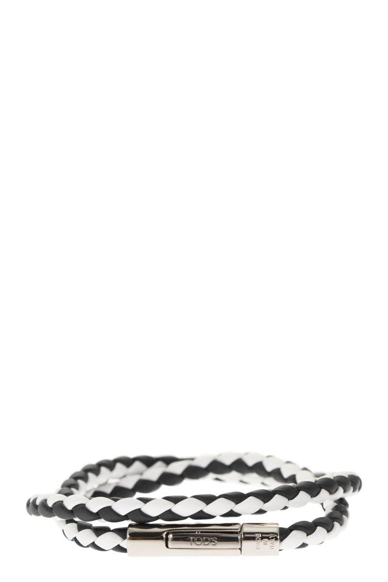 Tod'S Mycolors 2-Turn Leather Bracelet