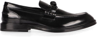 Bottega Veneta Brushed Leather Loafers