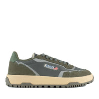 Autry Wildpace Low Mesh And Suede Sneakers Schio And Military