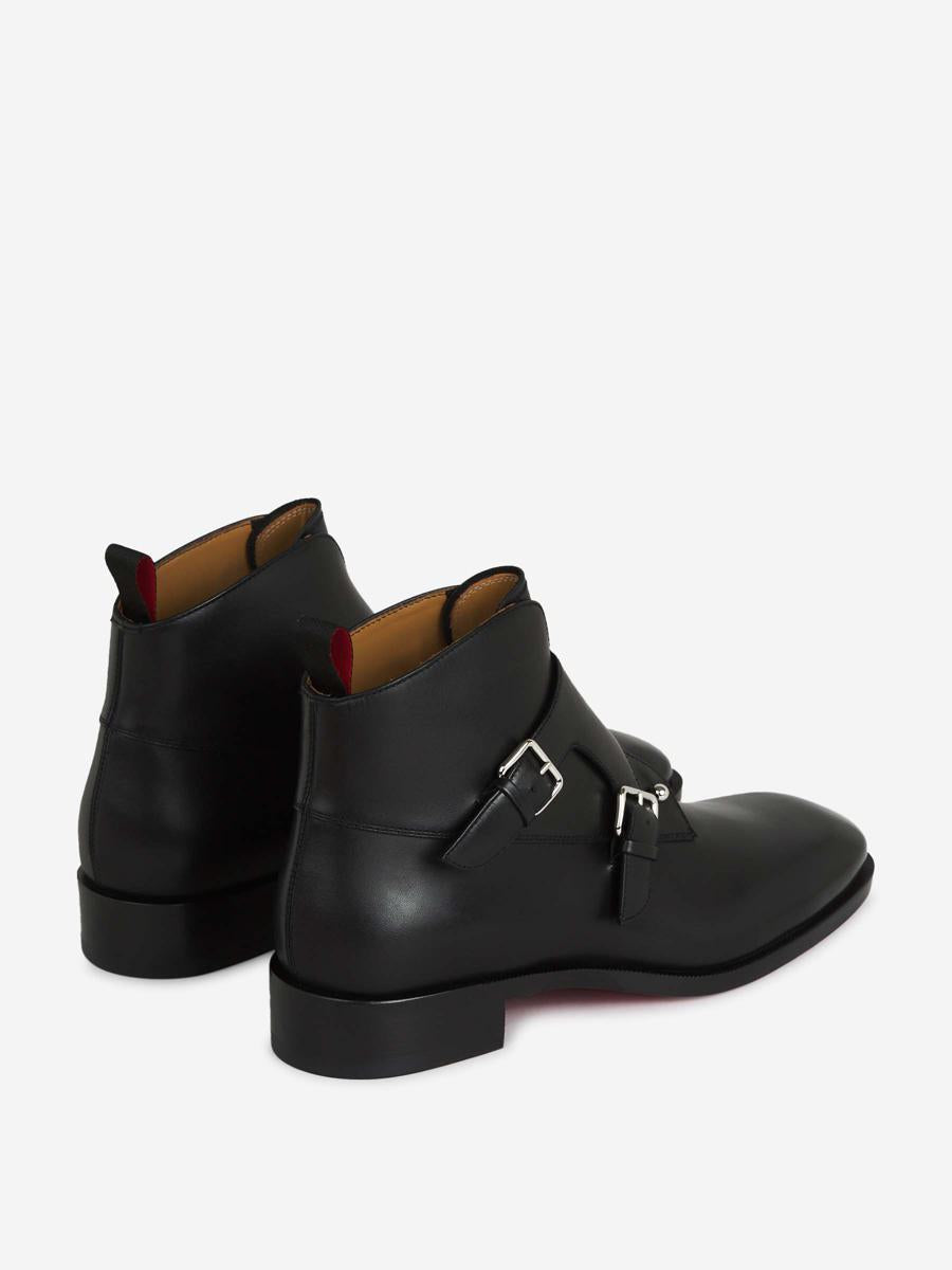 Christian Louboutin Chambelimonk Leather Boots
