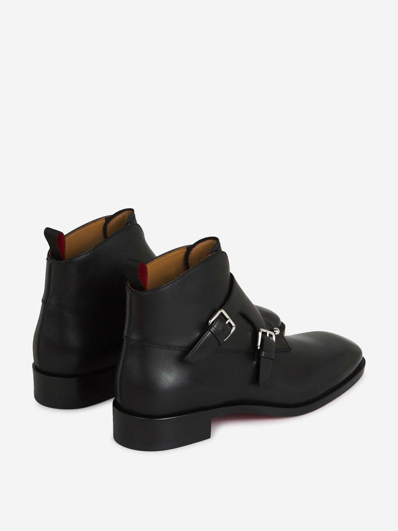 Christian Louboutin Chambelimonk Leather Boots