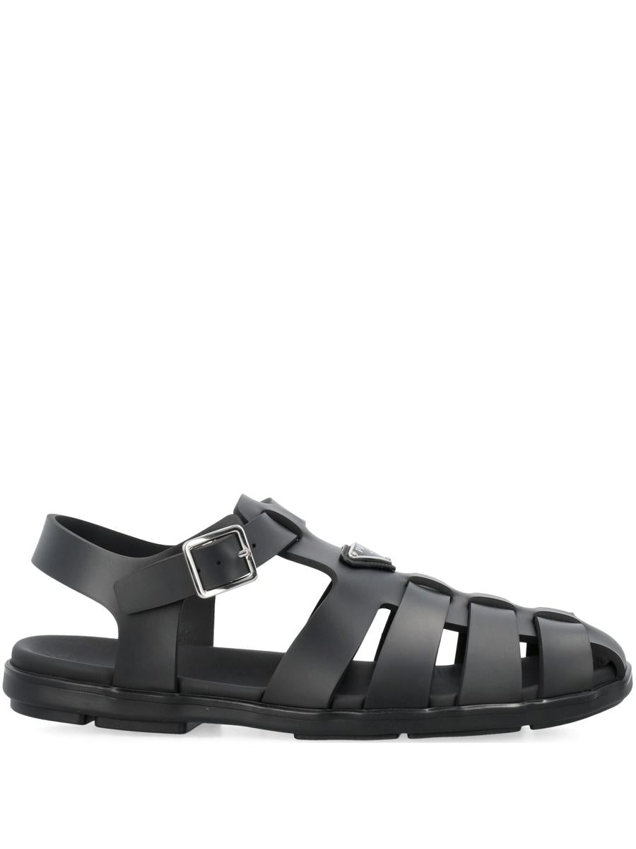 Prada Cage Fisherman Sandals