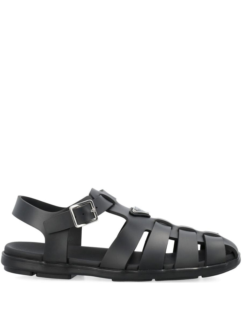 Prada Cage Fisherman Sandals