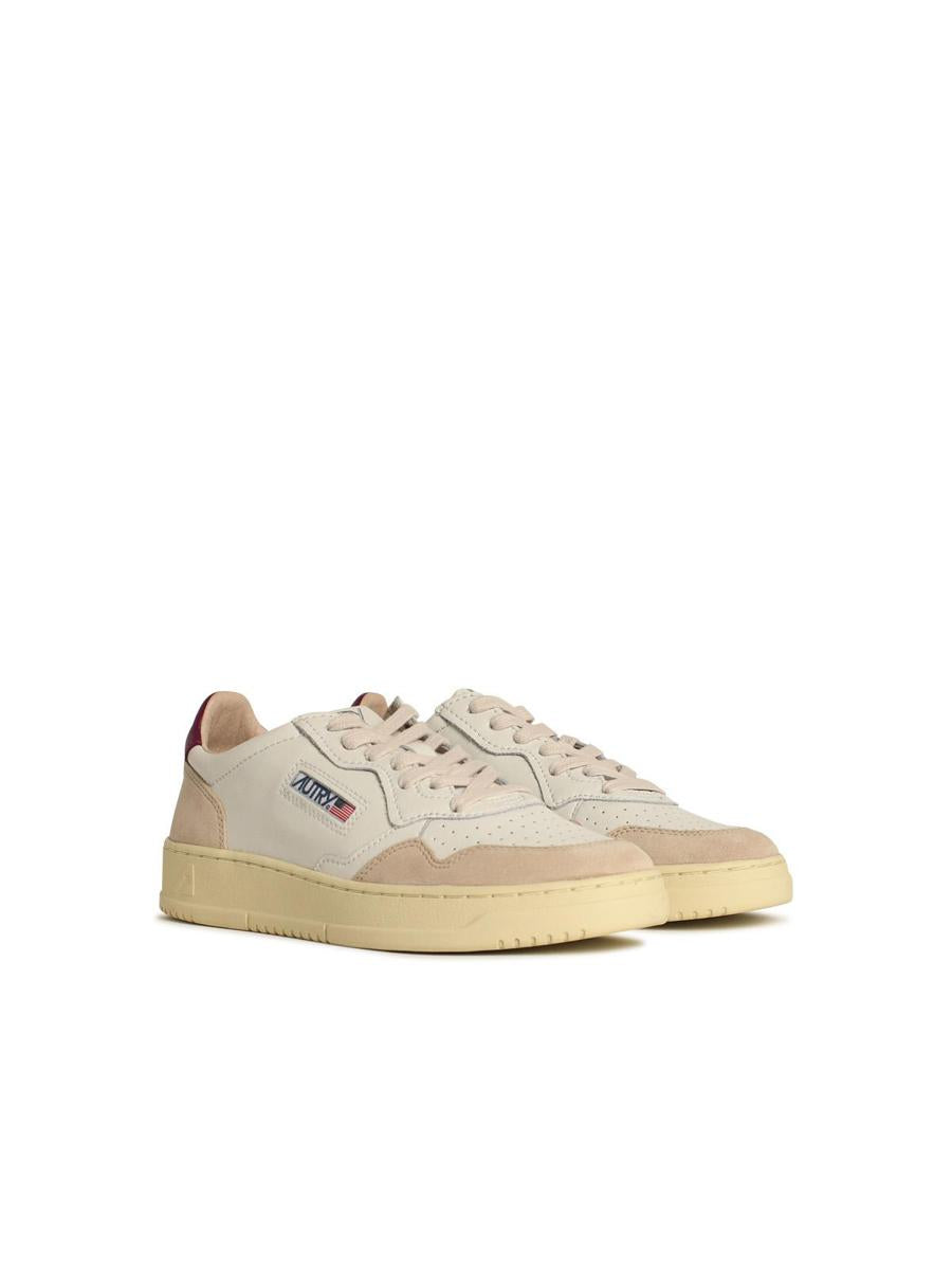 Autry White Leather Sneakers