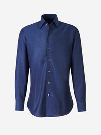 Fray Fil A Fil Linen Shirt