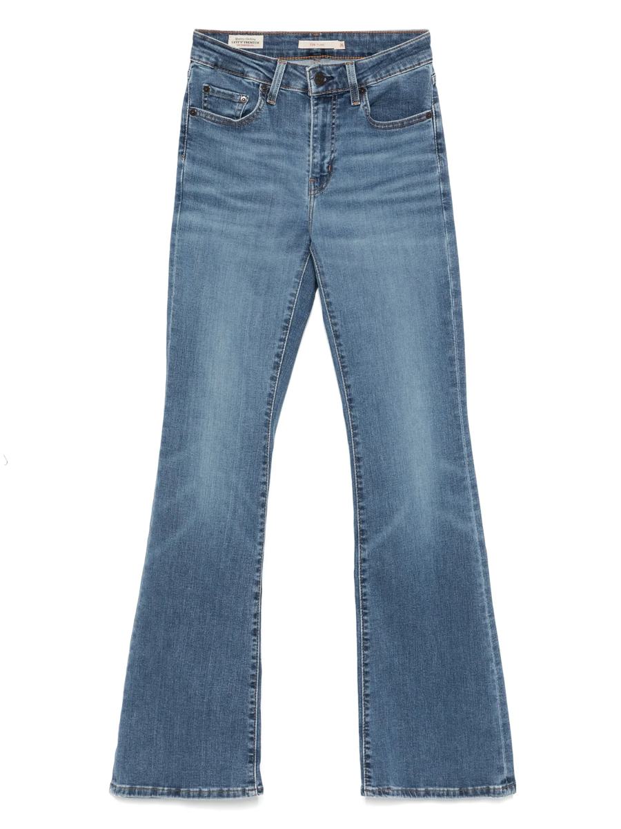 Levi'S 726 Hr Flare Blue Wave Mid Clothing