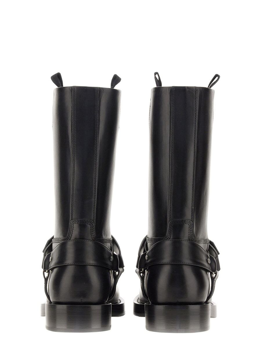 Burberry Saddle Boot
