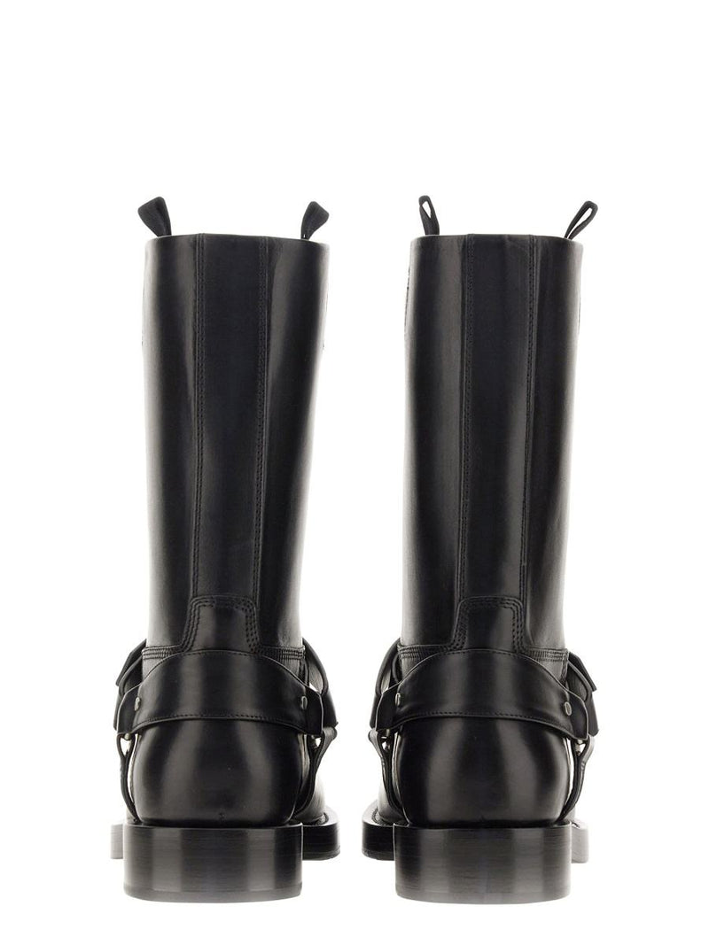 Burberry Saddle Boot