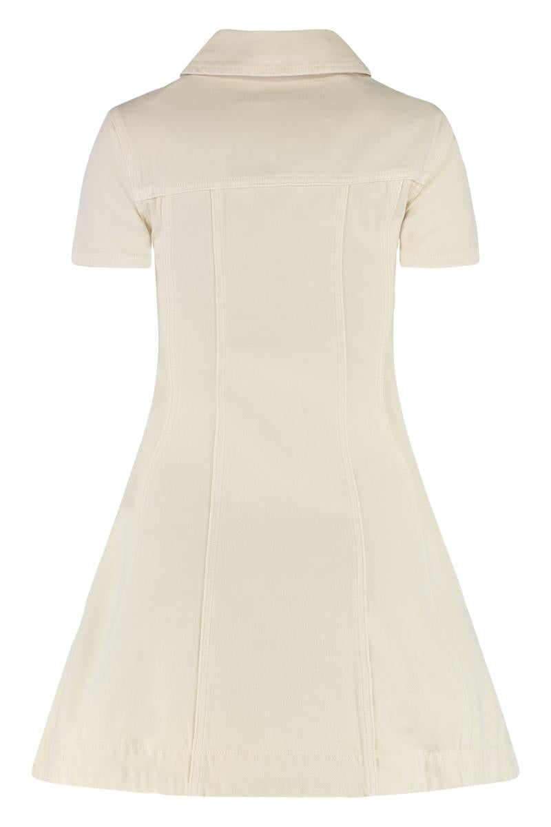 Self-Portrait Denim Dress