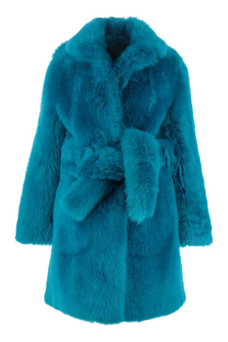 Bottega Veneta Lamb Fur Coat