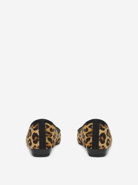 Alexander McQueen Leopard Armadillo Ballerinas