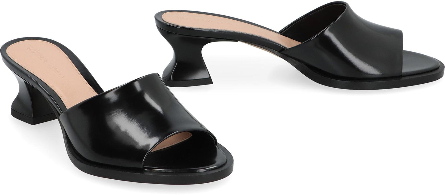 Bottega Veneta Cha-Cha Leather Mules